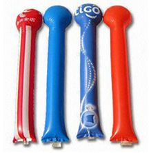 Inflatable cheering sticks